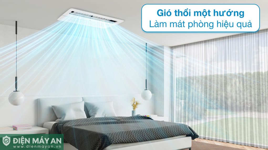 Điều hòa âm trần LG Inverter 18000 BTU 1 hướng thổi ZTNQ18GTLA0